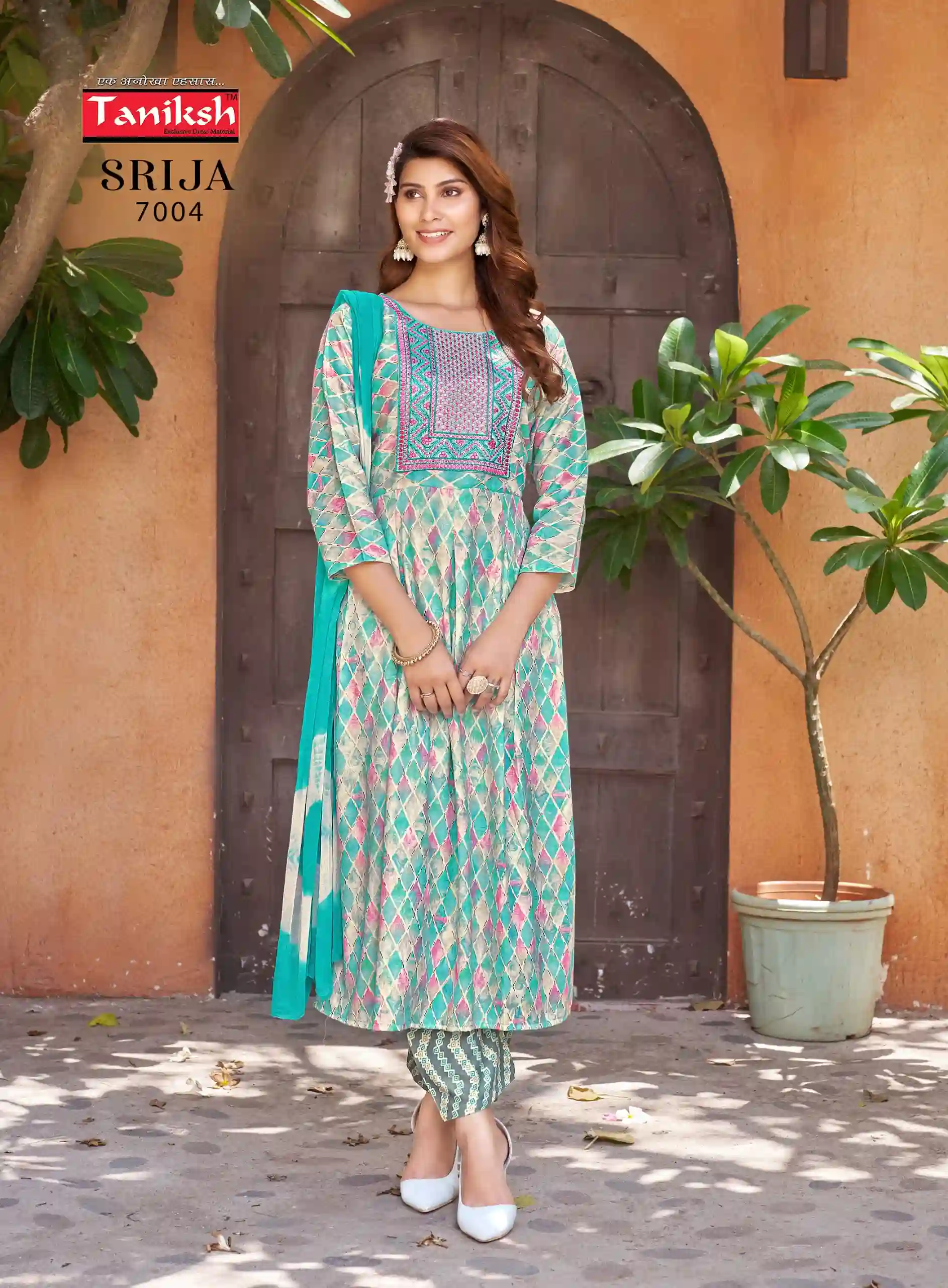 Taniksh Srija Vol 7 Rayon Print Wholesale Readymade Salwar Suit Catalog — Wholesale Readymade Suit, MPA wholesale from Surat - Gallery Image 4